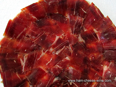 Iberico Ham Hand Cut by Knife, 1 Pound