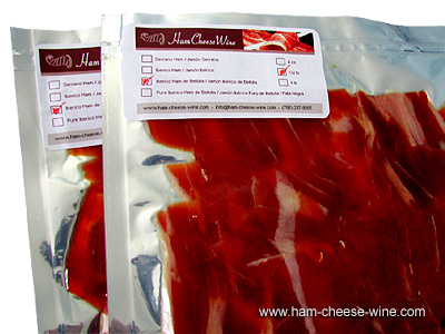 Iberico Ham de Bellota Hand Cut by Knife 1/2 Pound  Details 5